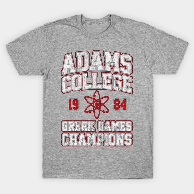 Adams College 1984 Greek Games Champions T-Shirt by seren.sancler